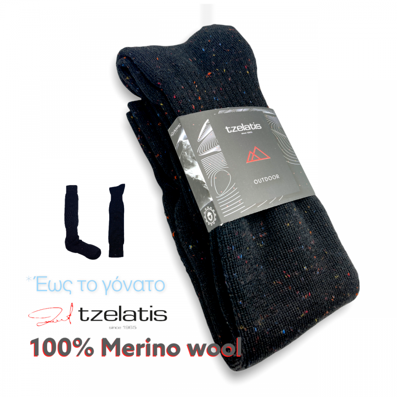 Tzelatis 916 - Ολόμαλλες κάλτσες έως το γόνατο
