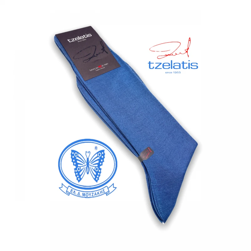 Tzelatis 520 - Ανδρικές κάλτσες πολυτελείας ΧΩΡΙΣ ραφές