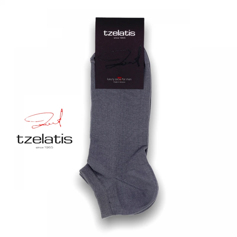 Tzelatis 1485 - Κοντές κάλτσες με λεπτή πολυτελή πλέξη